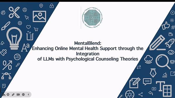 MentalBlend: Enhancing Online Mental Health Support through the Integration of LLMs with Psychological Counseling Theories