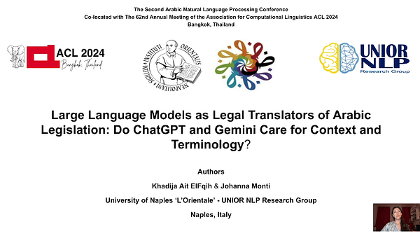 Large Language Models as Legal Translators of Arabic Legislation: Do ChatGPT and Gemini Care for Context and Terminology?