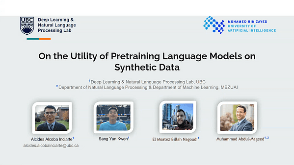 On the Utility of Pretraining Language Models on Synthetic Data