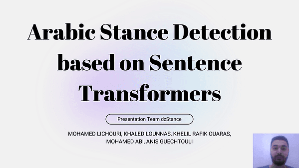 dzStance at StanceEval2024: Arabic Stance Detection based on Sentence Transformers