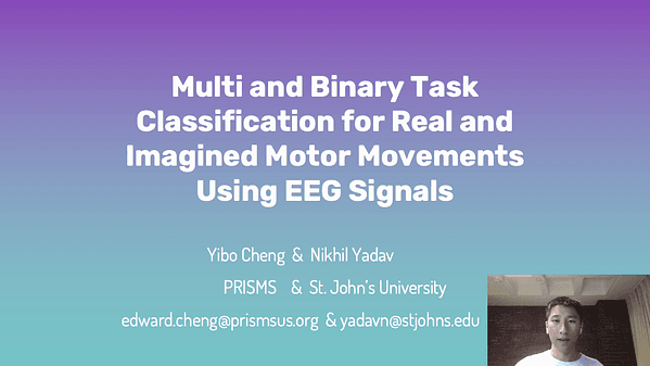 Multi and Binary Task Classification for Real and Imagined Motor Movements Using EEG Signals