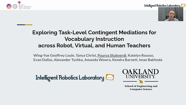 Exploring Task-Level Contingent Mediations for Vocabulary Instruction across Robot, Virtual, and Human Teachers