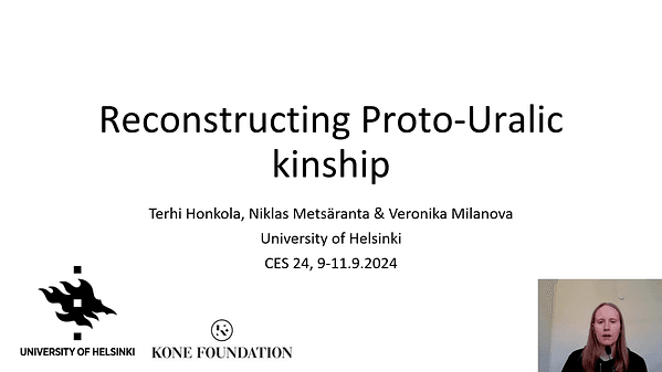 RECORDING - Reconstructing Proto-Uralic kinship