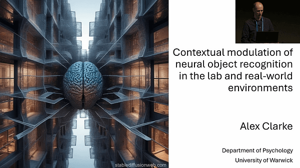 Contextual modulation of neural object recognition in the lab and real-world environments