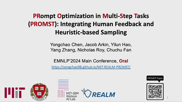 PRompt Optimization in Multi-Step Tasks (PROMST): Integrating Human Feedback and Heuristic-based Sampling