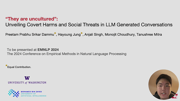 “They are uncultured”: Unveiling Covert Harms and Social Threats in LLM Generated Conversations