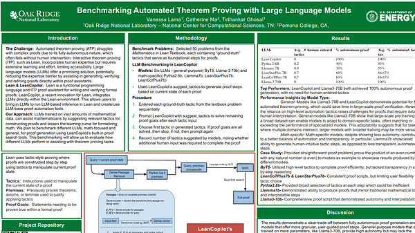 Benchmarking Automated Theorem Proving with Large Language Models
