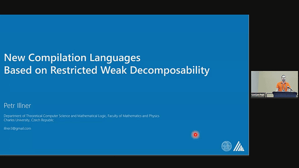 New Compilation Languages Based on Restricted Weak Decomposability