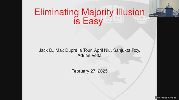 Eliminating Majority Illusion Is Easy