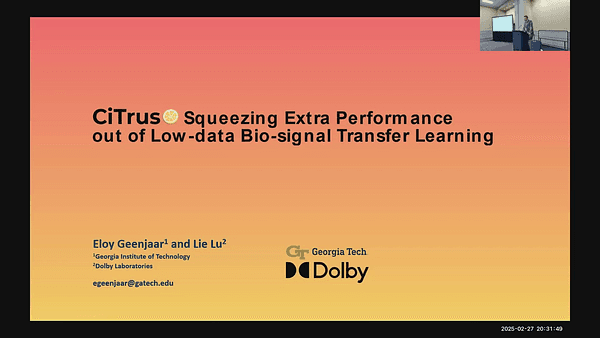 CiTrus: Squeezing Extra Performance out of Low-data Bio-signal Transfer Learning