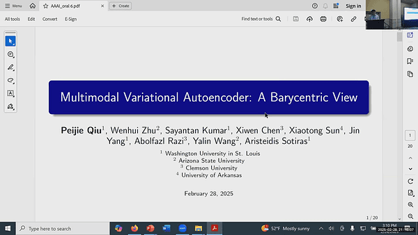Multimodal Variational Autoencoder: A Barycentric View