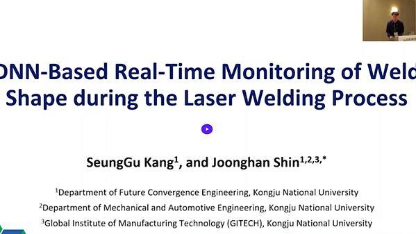 DNN-Based Real-Time Monitoring of Weld Shape during the Laser Welding Process