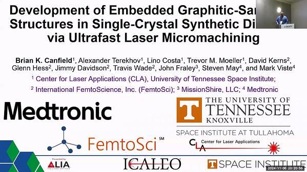 Development of Embedded Graphitic-Sandwich Structures in Single-Crystal Synthetic Diamond via Ultrafast Laser Micromachining
