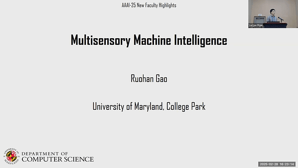 Multisensory Machine Intelligence