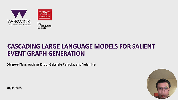 Cascading Large Language Models for Salient Event Graph Generation