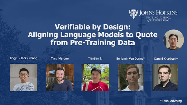 Verifiable by Design: Aligning Language Models to Quote from Pre-Training Data