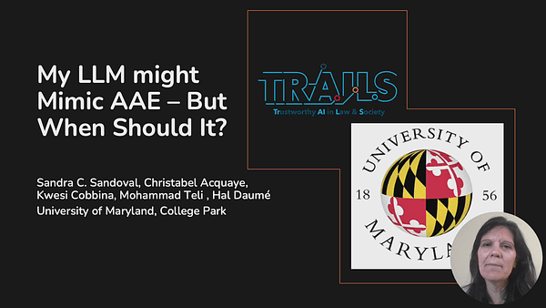 My LLM might Mimic AAE - But When Should It?
