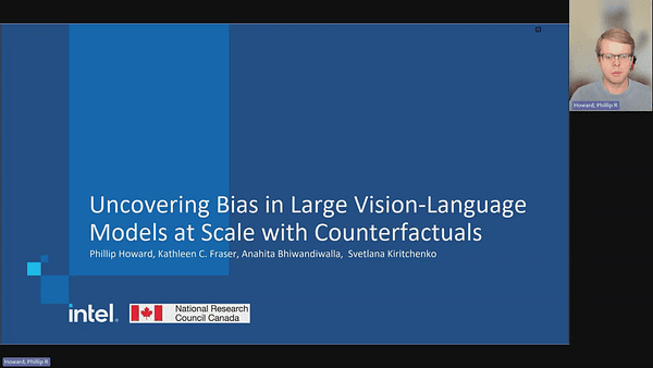 Uncovering Bias in Large Vision-Language Models at Scale with Counterfactuals