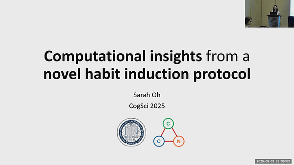 Computational insights from a novel habit induction protocol