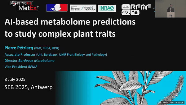 AI-based metabolome predictions to study complex plant traits