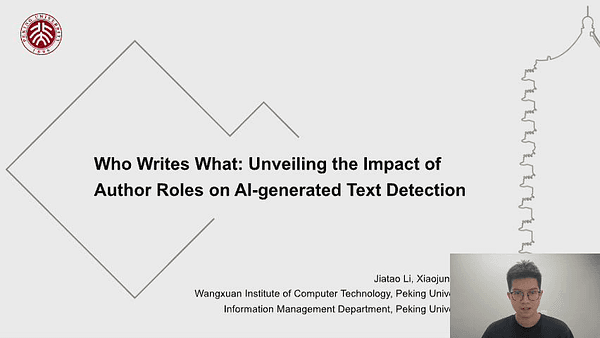 Who Writes What: Unveiling the Impact of Author Roles on AI-generated Text Detection