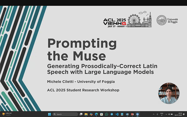 Prompting the Muse: Generating Prosodically-Correct Latin Speech with Large Language Models