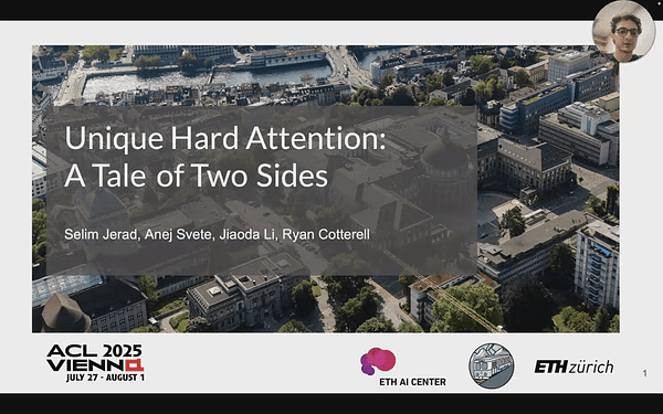 Unique Hard Attention: A Tale of Two Sides