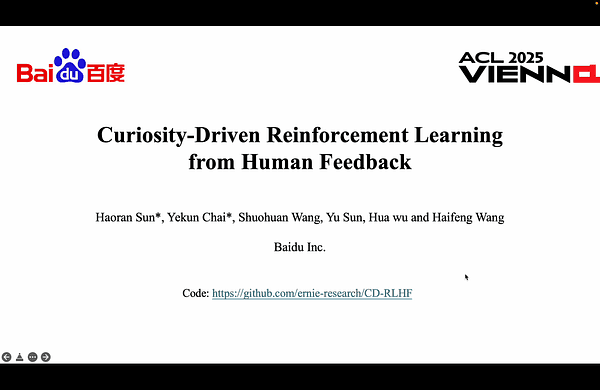 Curiosity-Driven Reinforcement Learning from Human Feedback