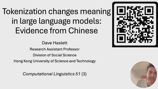 Tokenization Changes Meaning in Large Language Models: Evidence from Chinese
