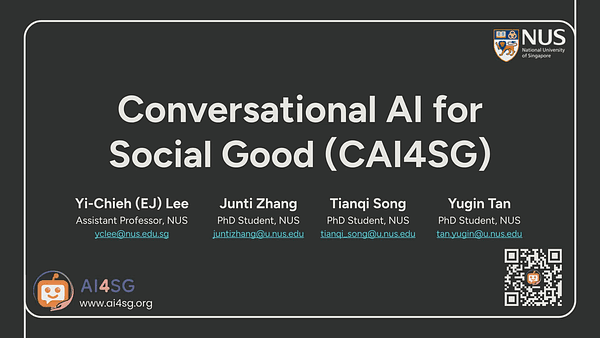 Conversational AI for Social Good (CAI4SG): An Overview of Emerging Trends, Applications, and Challenges