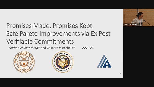 Promises Made, Promises Kept: Safe Pareto Improvements via Ex Post Verifiable Commitments