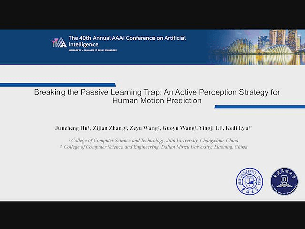 Breaking the Passive Learning Trap: An Active Perception Strategy for Human Motion Prediction