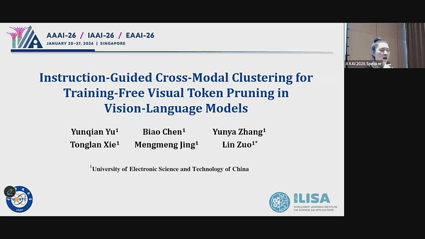 Instruction-Guided Cross-Modal Clustering for Training-Free Visual Token Pruning in Vision-Language Models