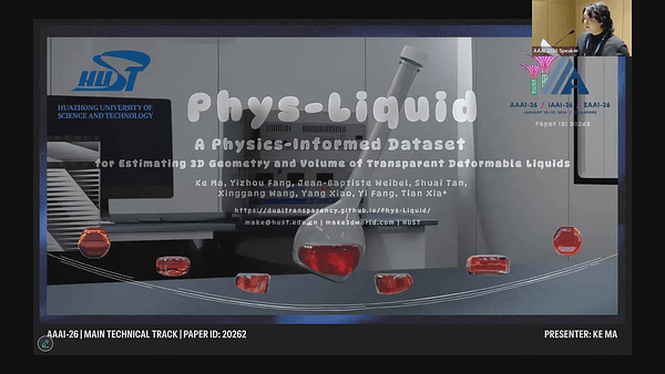 Phys-Liquid: A Physics-Informed Dataset for Estimating 3D Geometry and Volume of Transparent Deformable Liquids