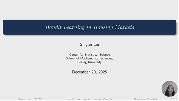 Bandit Learning in Housing Markets