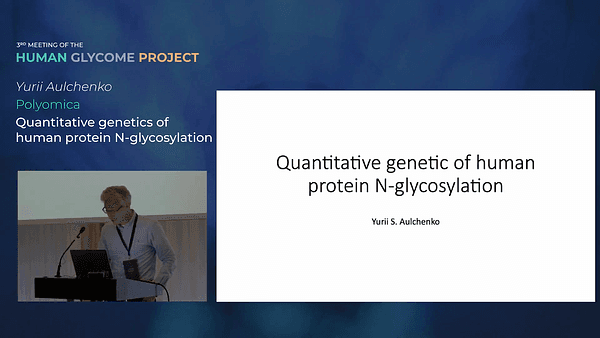 Quantitative genetics of human protein N-glycosylation