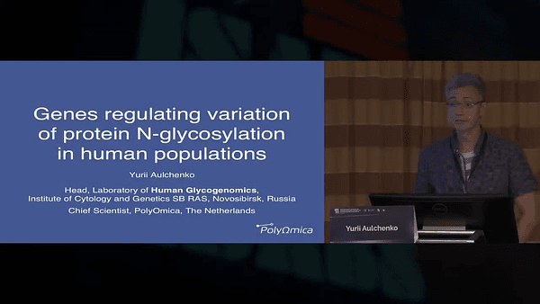 Genes regulating variation of protein N glycosylation in human populations