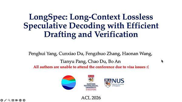 LongSpec: Long-Context Lossless Speculative Decoding with Efficient Drafting and Verification
