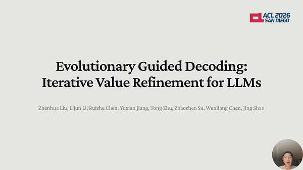 Evolutionary Guided Decoding: Iterative Value Refinement for LLMs