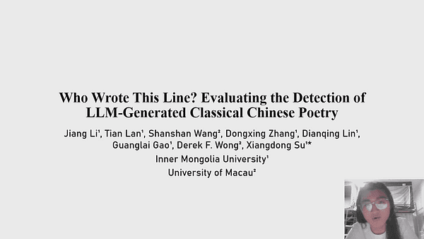 Who Wrote This Line? Evaluating the Detection of LLM-Generated Classical Chinese Poetry
