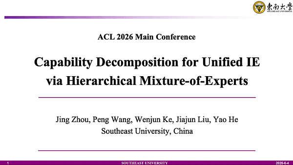 Capability Decomposition for Unified Information Extraction via Hierarchical Mixture-of-Experts