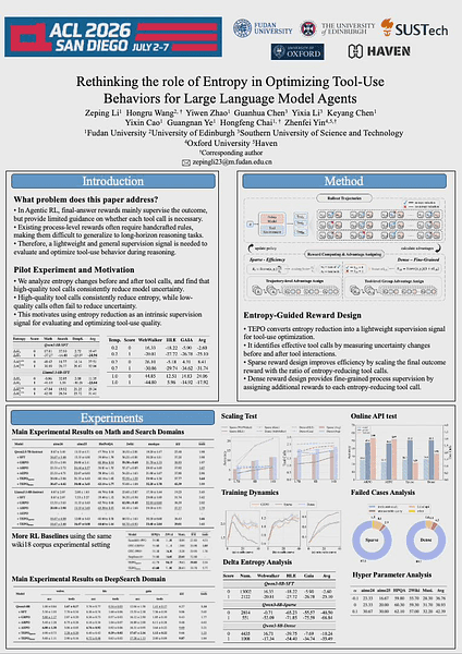 Rethinking the Role of Entropy in Optimizing Tool-Use Behaviors for Large Language Model Agents