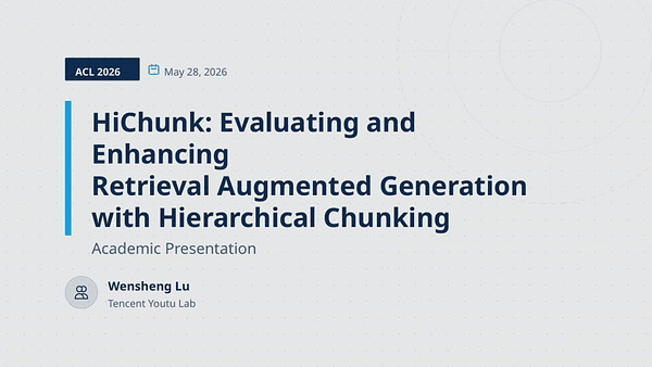 HiChunk: Evaluating and Enhancing Retrieval Augmented Generation with Hierarchical Chunking