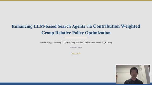 Enhancing LLM-based Search Agents via Contribution Weighted Group Relative Policy Optimization