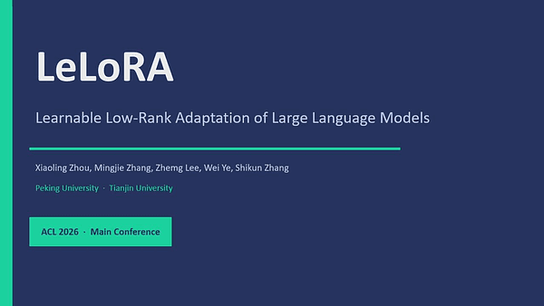 LeLoRA: Learnable Low-Rank Adaptation of Large Language Models