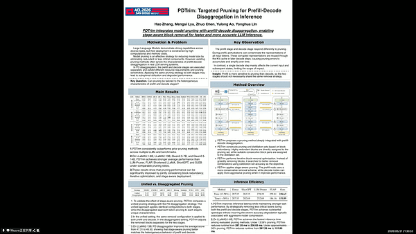 PDTrim: Targeted Pruning for Prefill-Decode Disaggregation in Inference