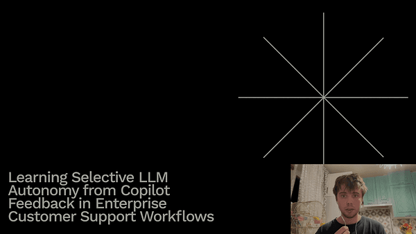 Learning Selective LLM Autonomy from Copilot Feedback in Enterprise Customer Support Workflows