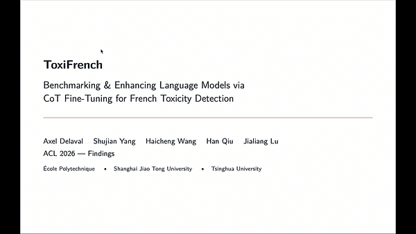 TOXIFRENCH: Benchmarking and Enhancing Language Models via CoT Fine-Tuning for French Toxicity Detection