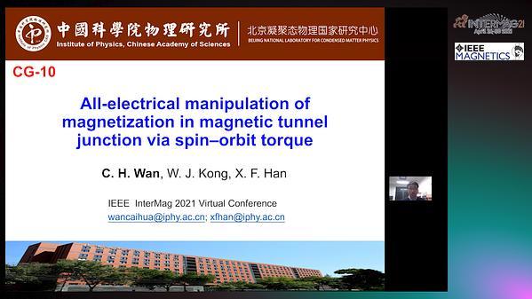  All-electrical manipulation of magnetization in magnetic tunnel junction via spin–orbit torque
