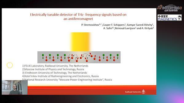  Electrically Tunable Detector of THz-Frequency Signals Based on an Antiferromagnet